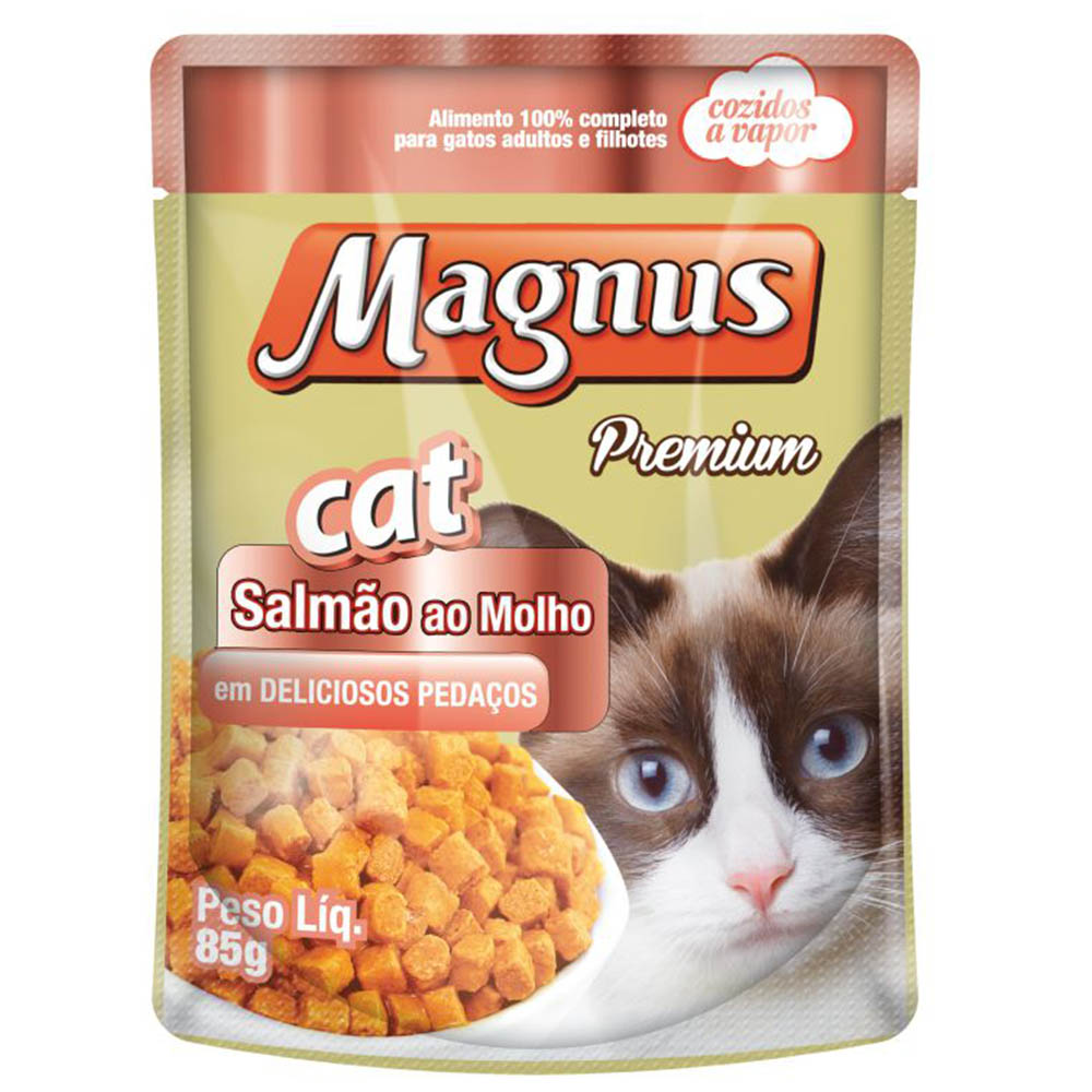 Magnus Cat Salmão ao Molho